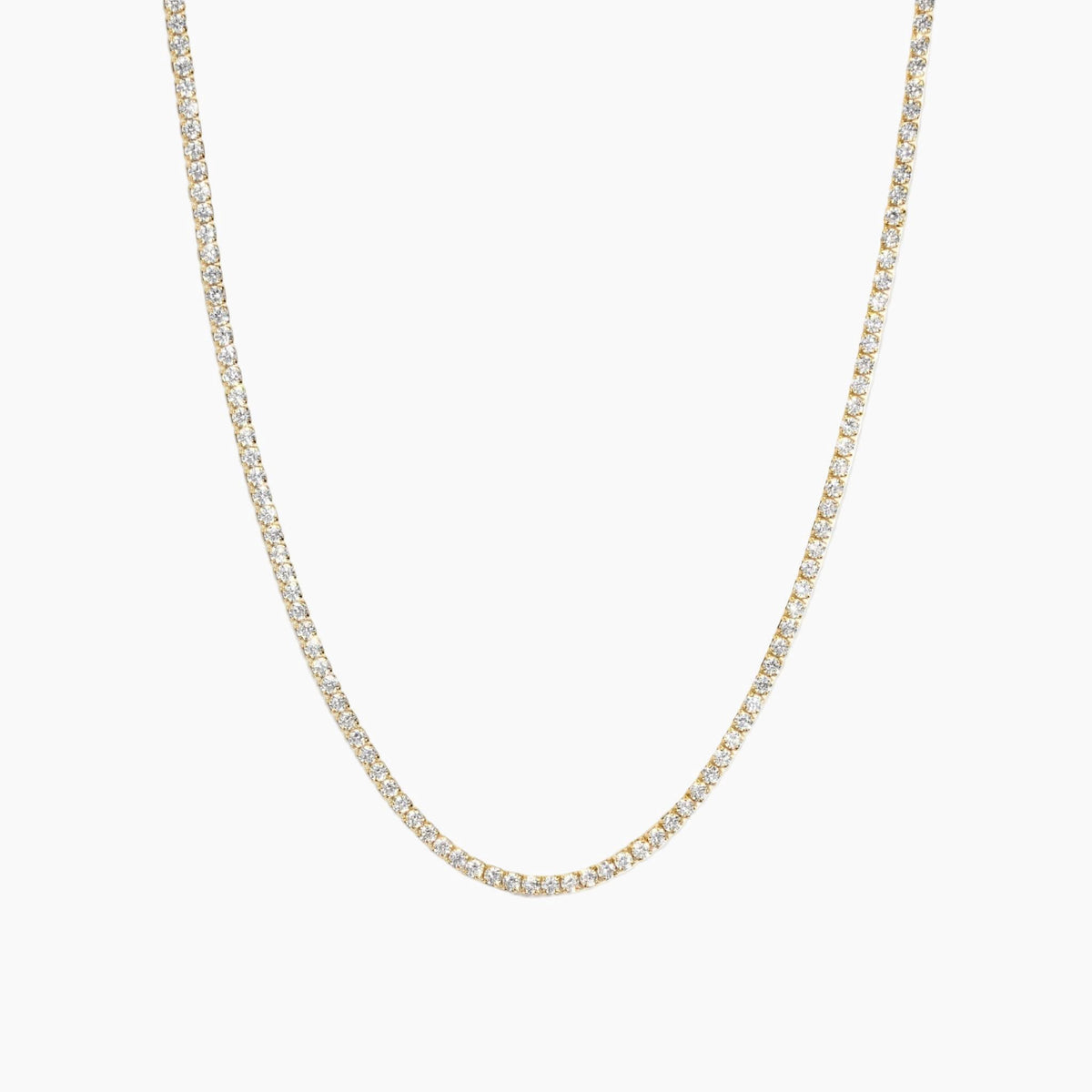 2mm Tennis Necklace