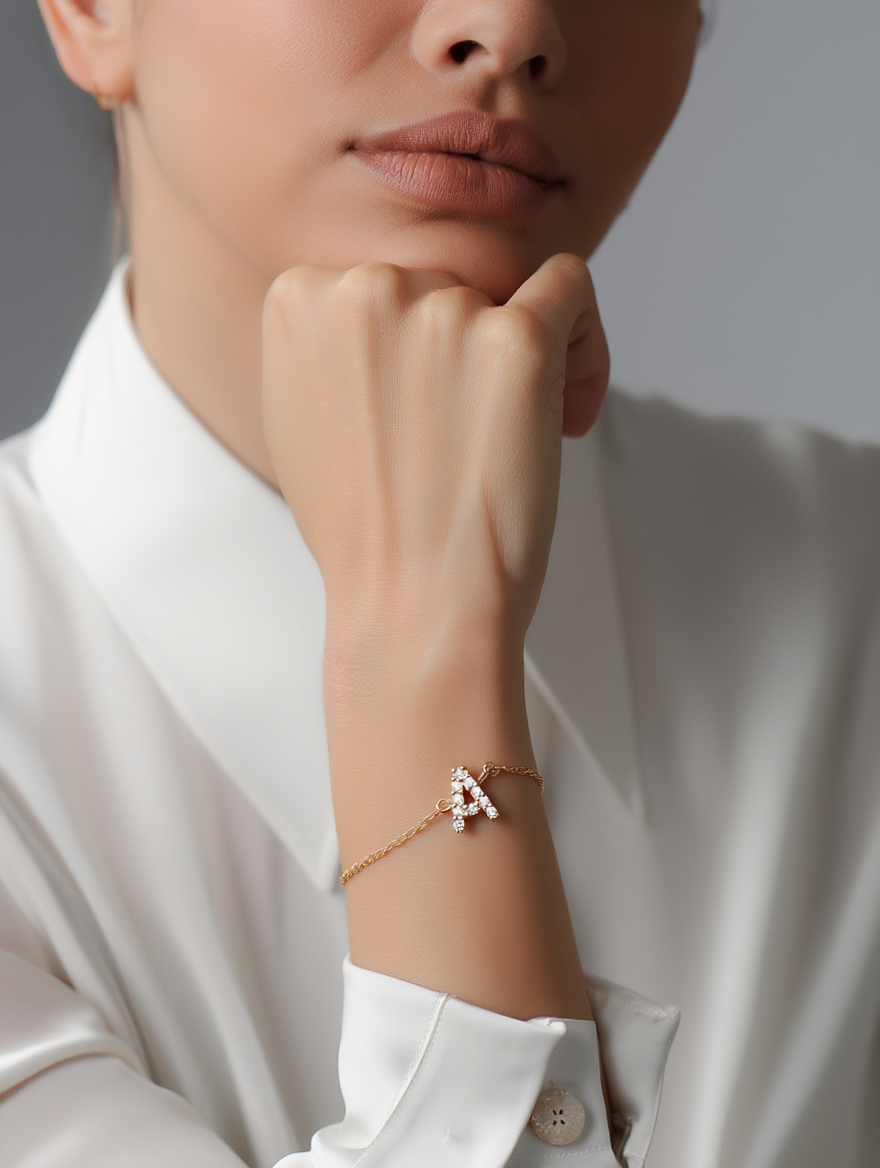Lima Initial Bracelet