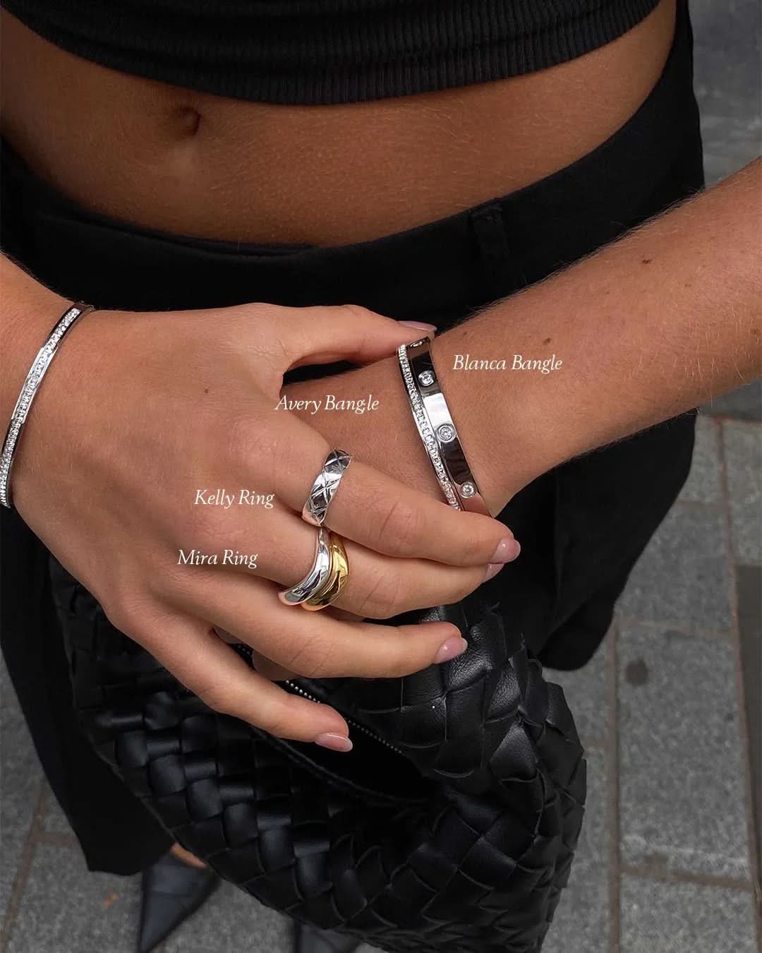 Avery Bracelet - Silver