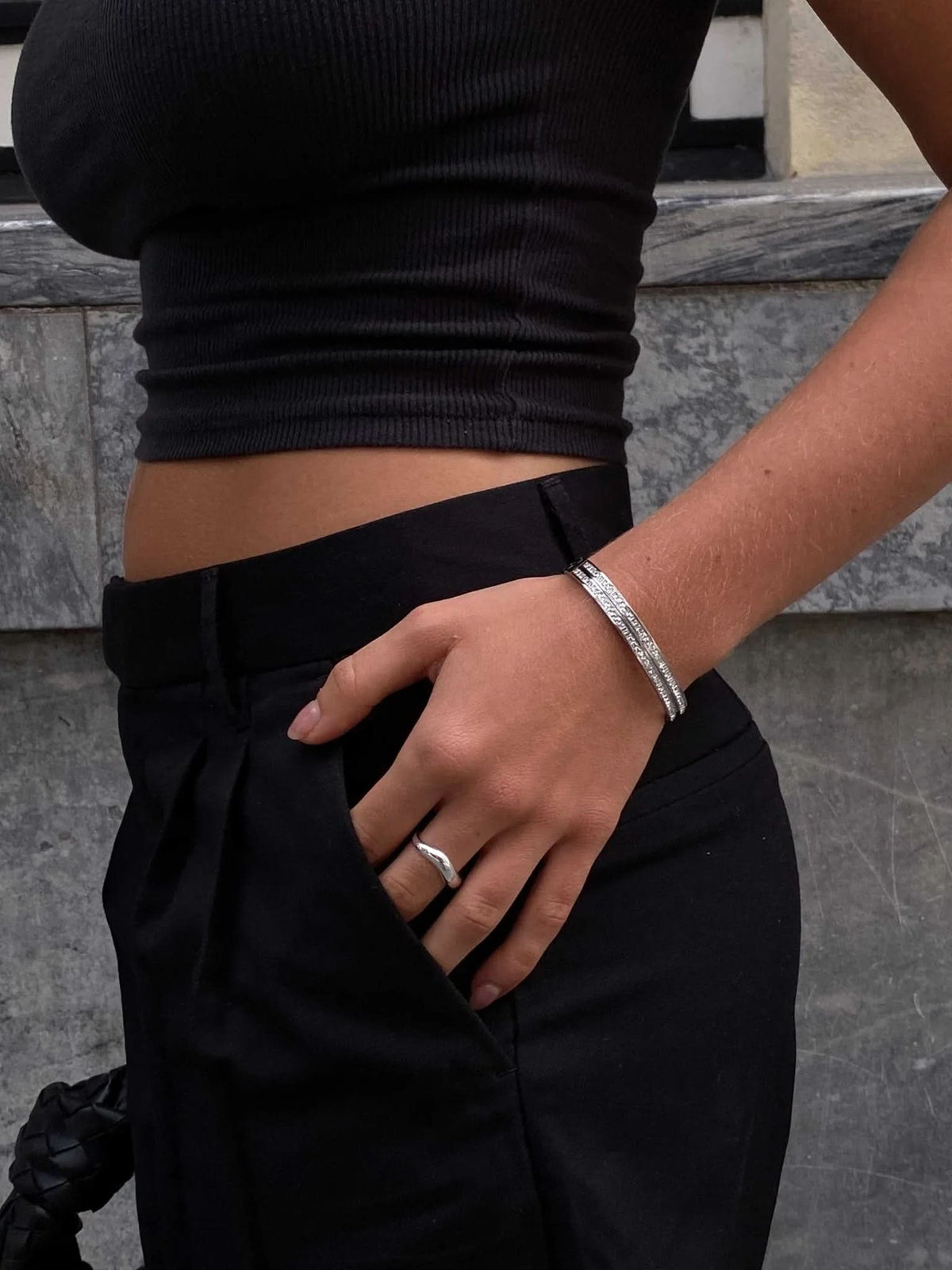 Avery Bracelet - Silver