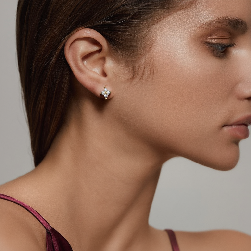 Loria Studs - Gold