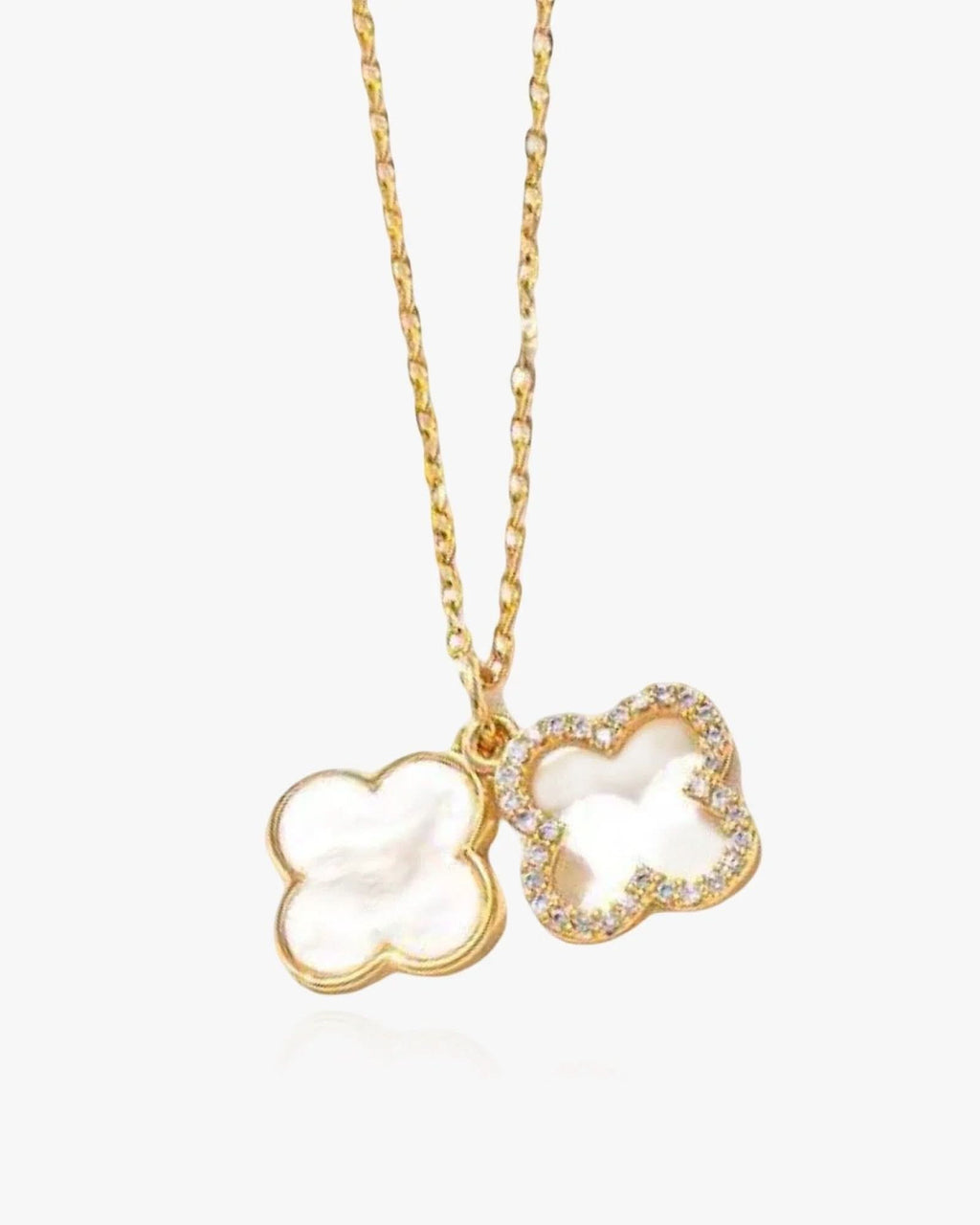 Double Clover Necklace
