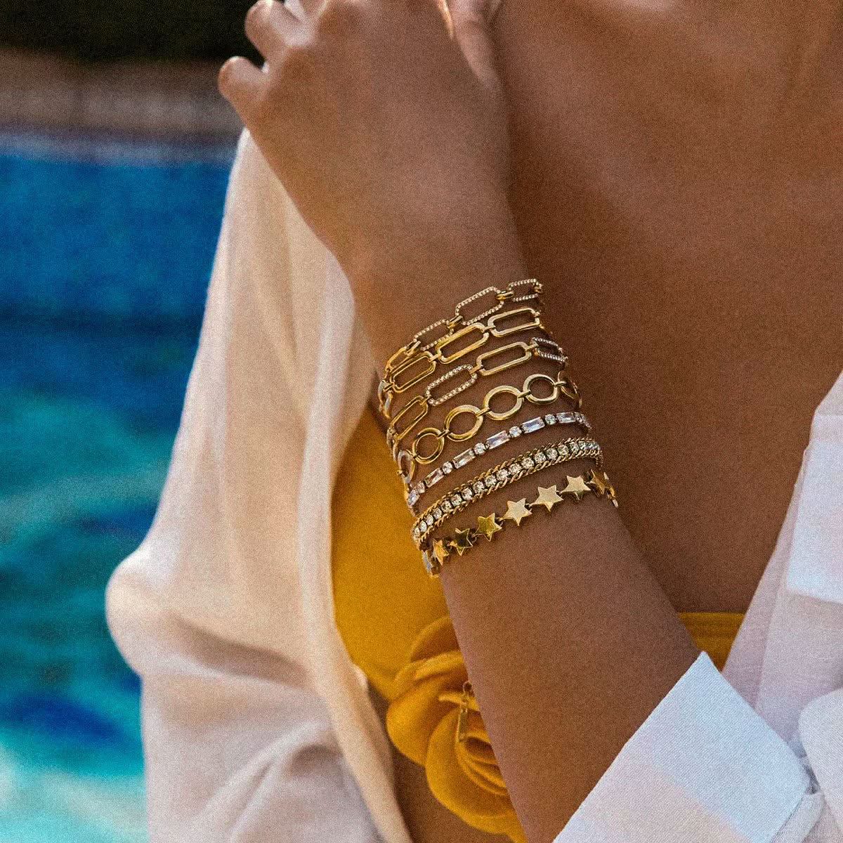 Elevated Chain Link Bracelet