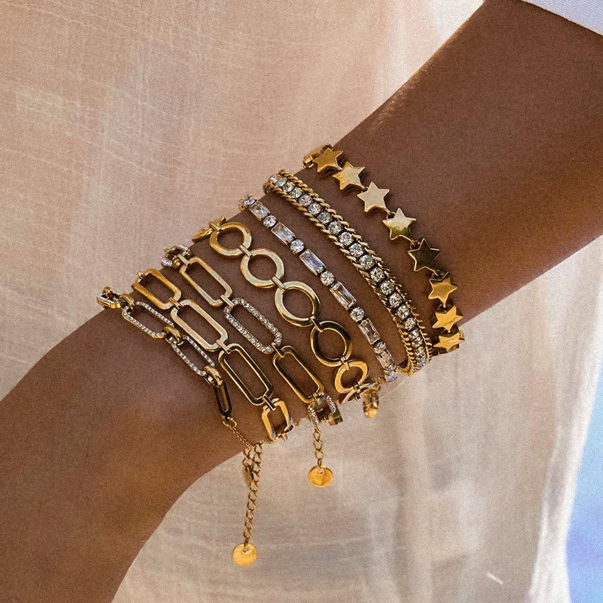 Elevated Chain Link Bracelet